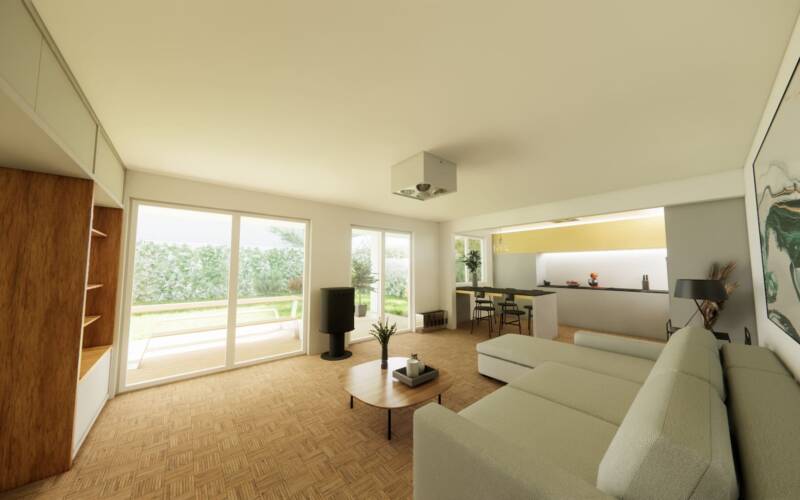 Rénovation d'un appartement et création de meubles sur-mesure