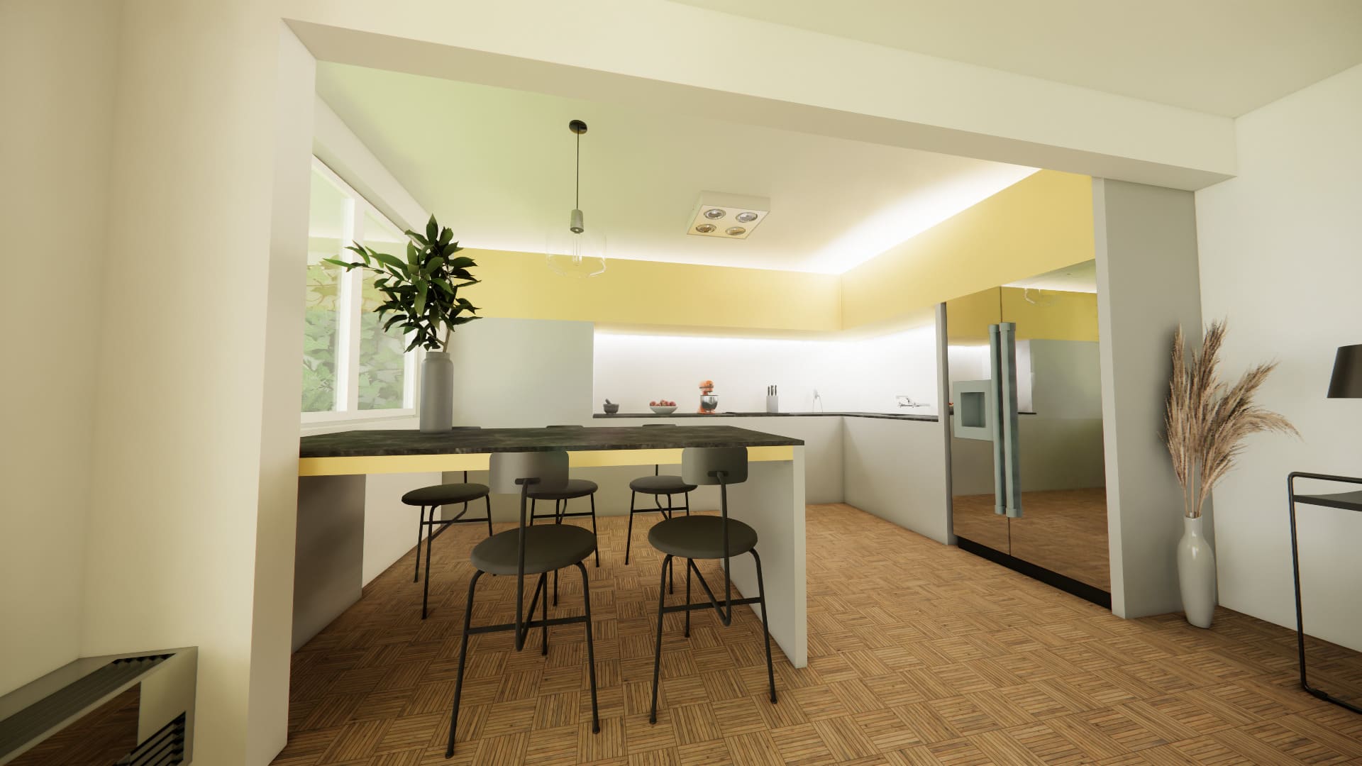 Rénovation d'un appartement et création de meubles sur-mesure