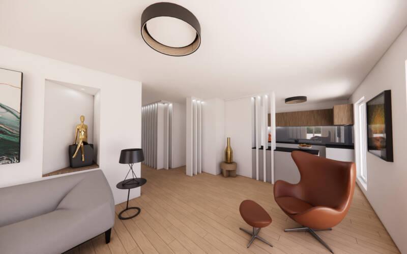 Rénovation d'un appartement et création de meubles sur-mesure
