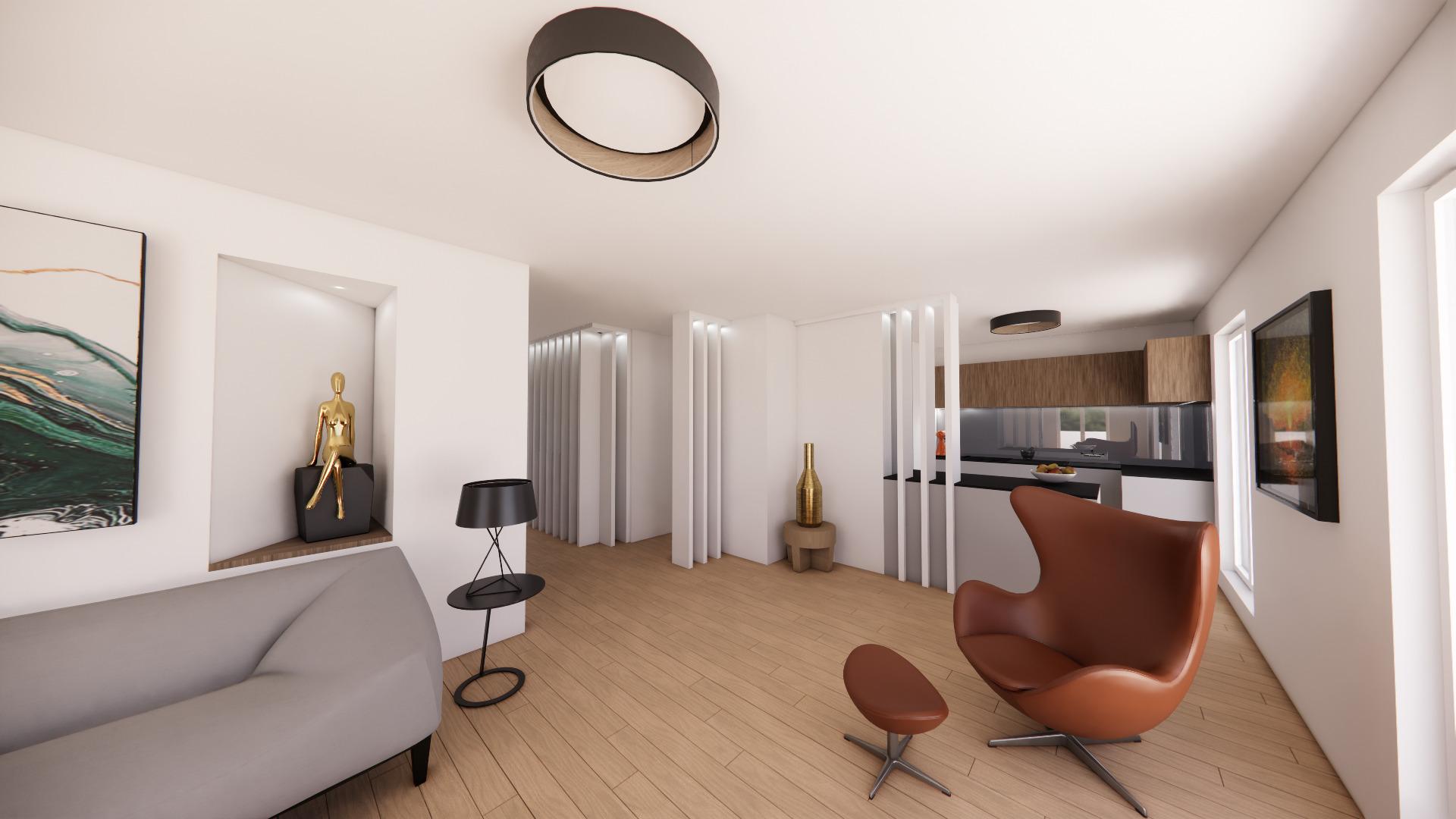 Rénovation d'un appartement et création de meubles sur-mesure