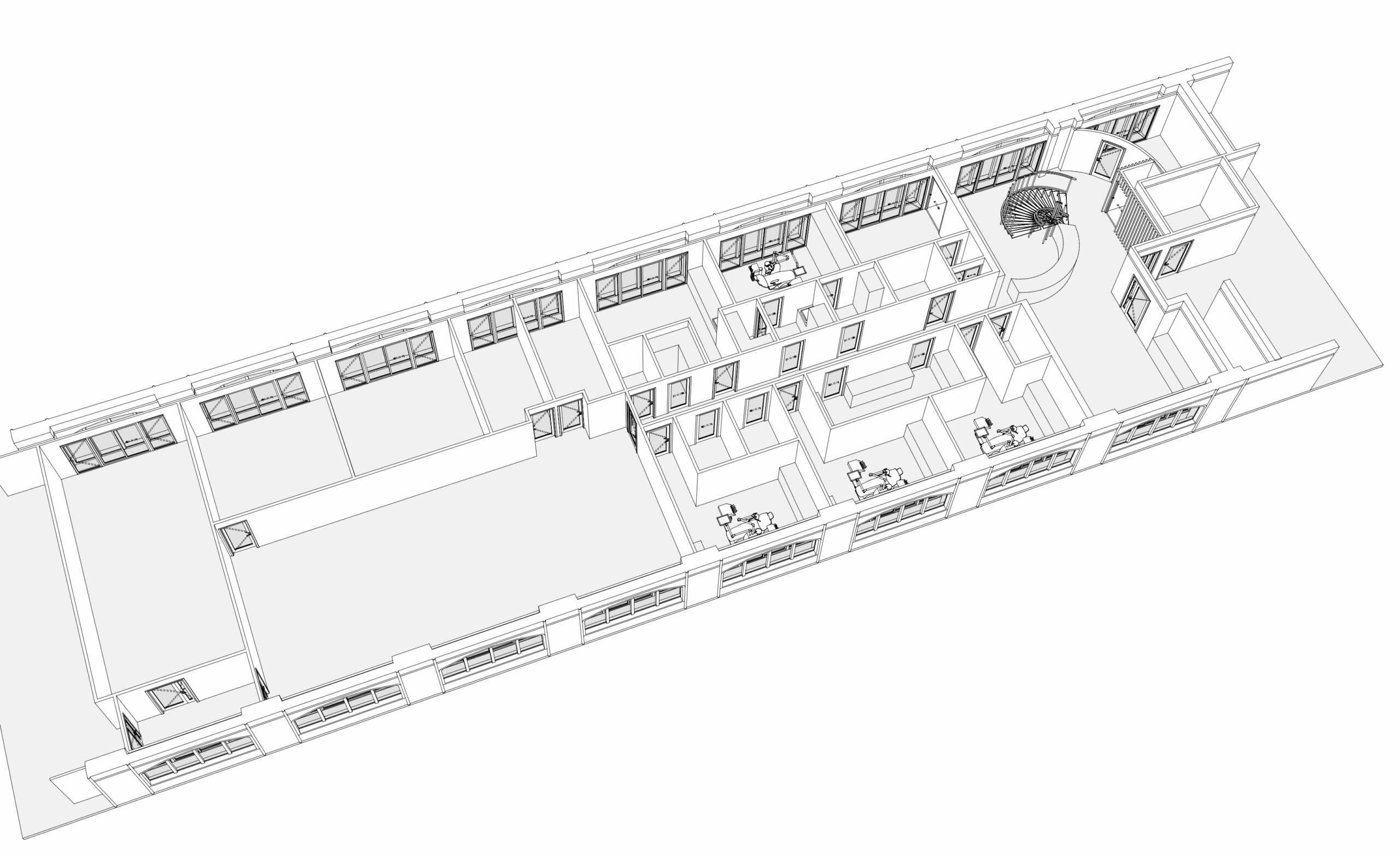 Rénovation et extension d'un cabinet dentaire à Lyon 6