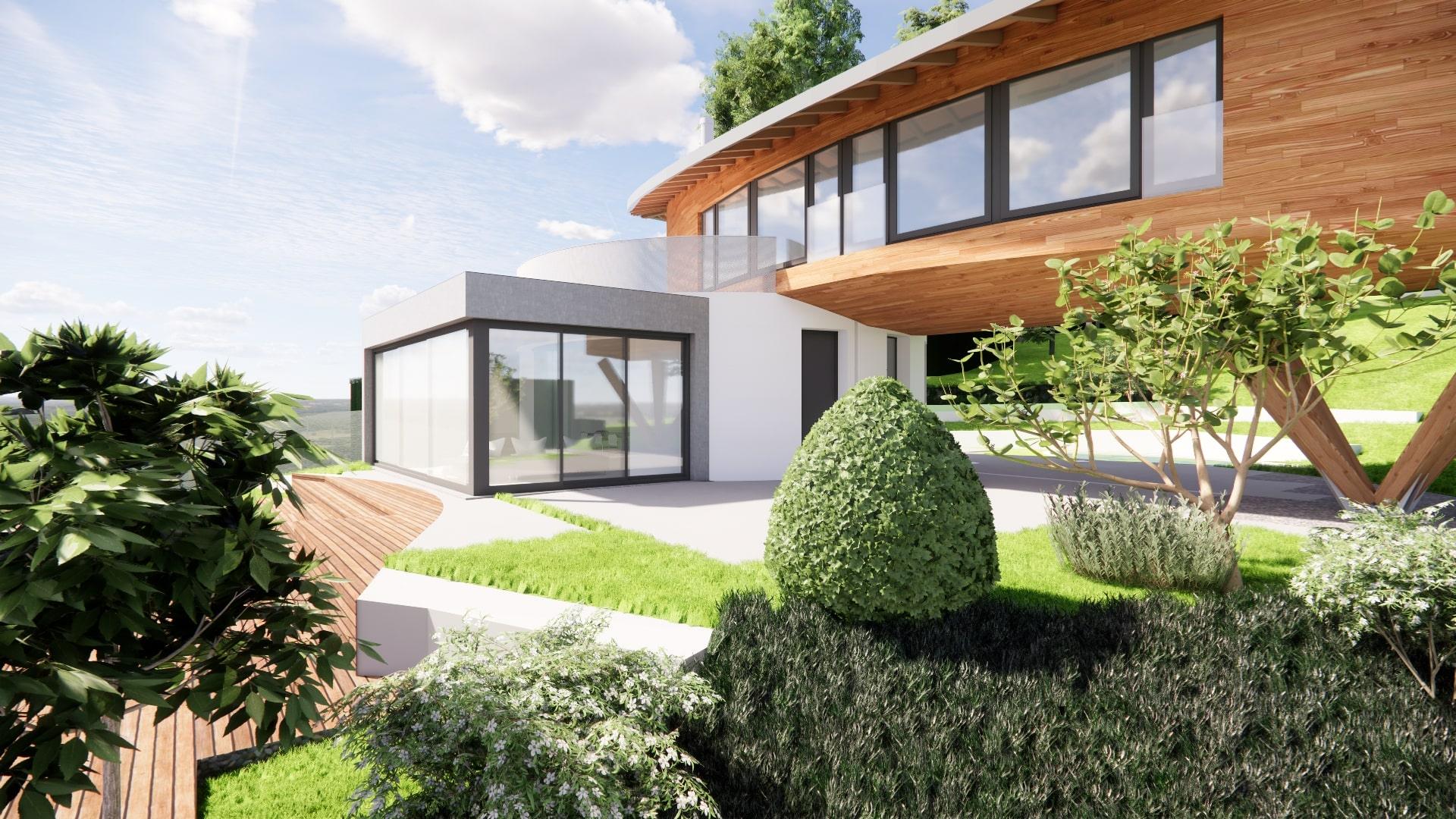 Extension d'une maison à Cranves-Sales -Haute-Savoie