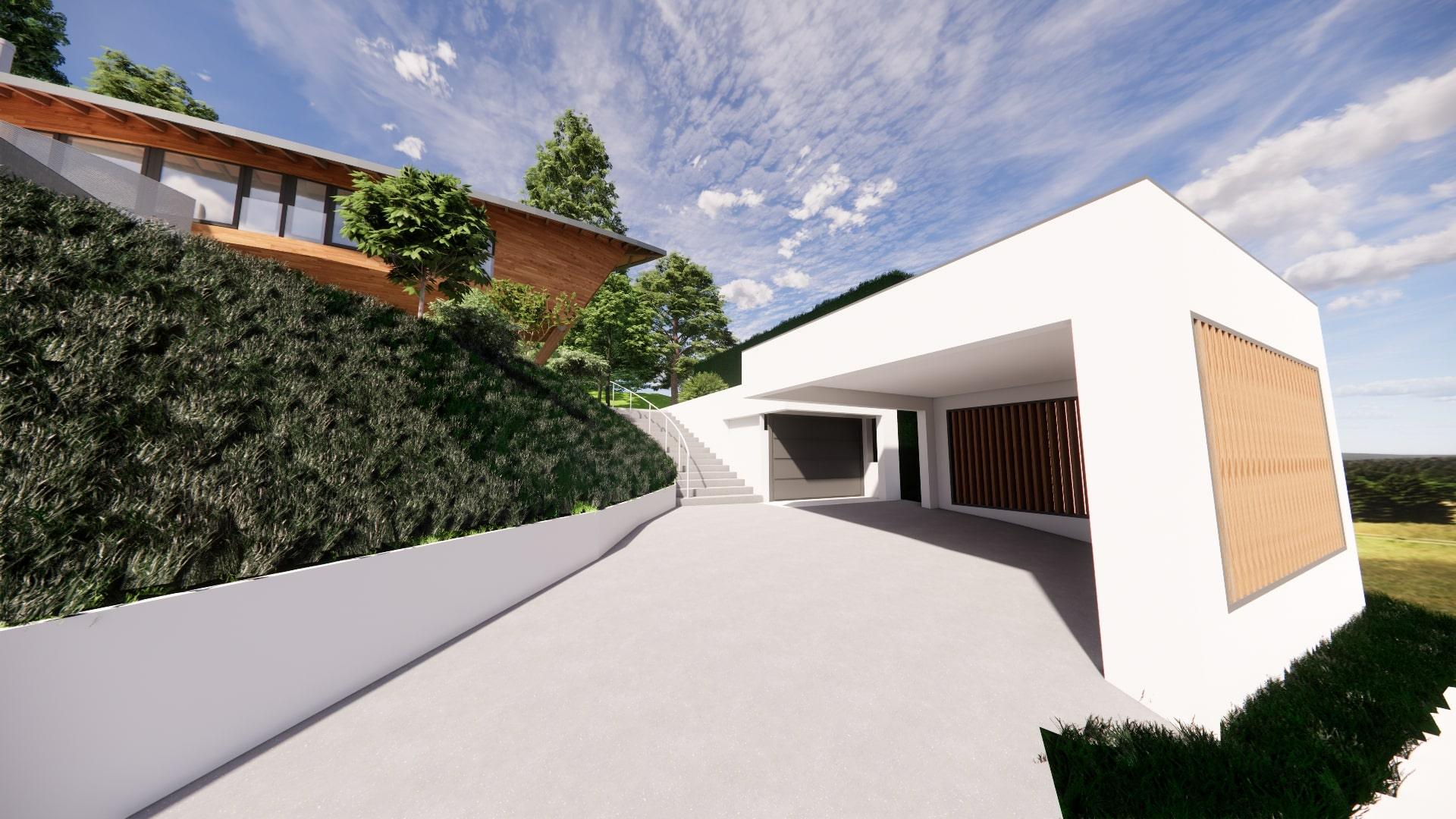 Extension d'une maison à Cranves-Sales -Haute-Savoie