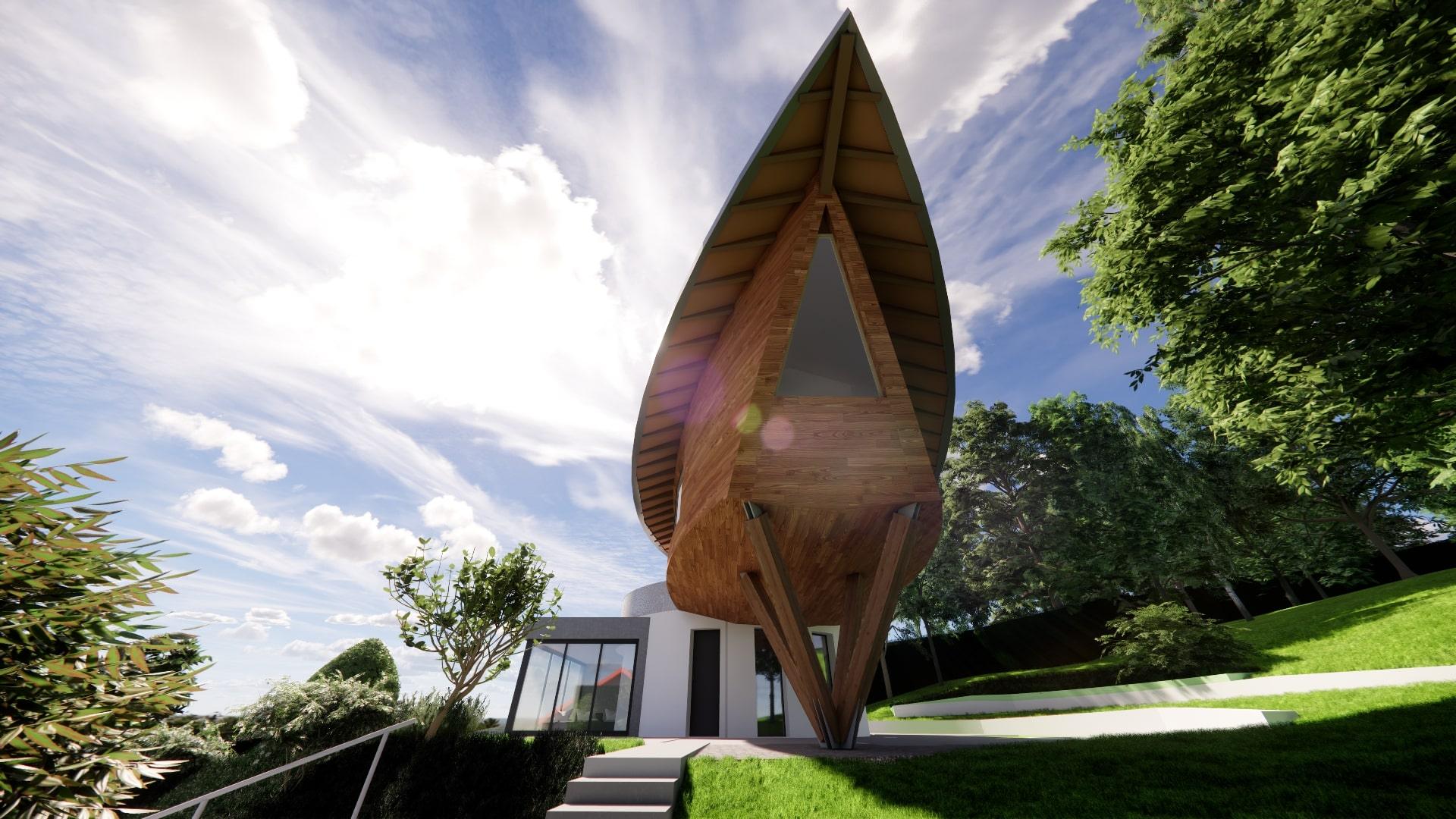 Extension d'une maison à Cranves-Sales -Haute-Savoie