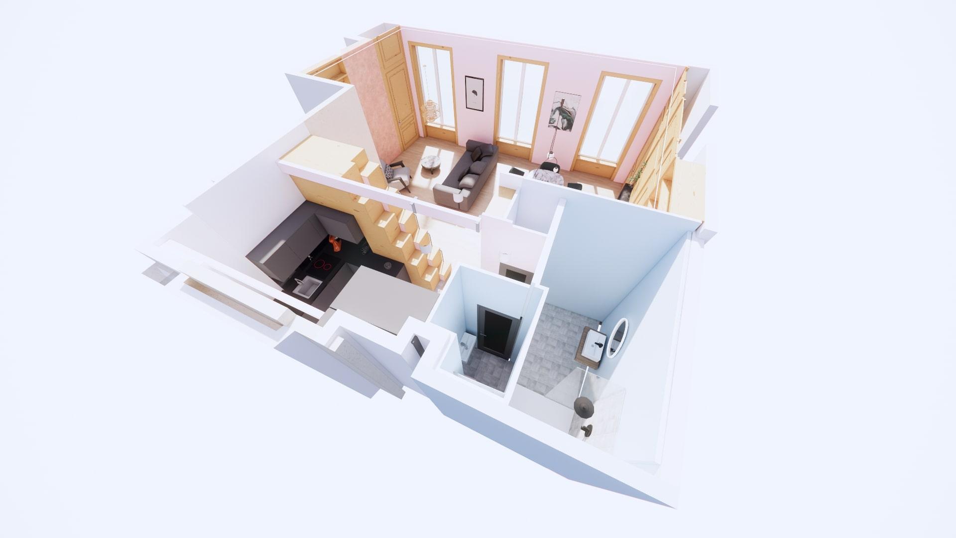 Rénovation complète d'un appartement à Lyon