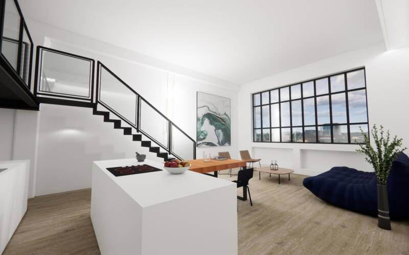 Rénovation d'un appartement de type Loft à Croix-Rousse