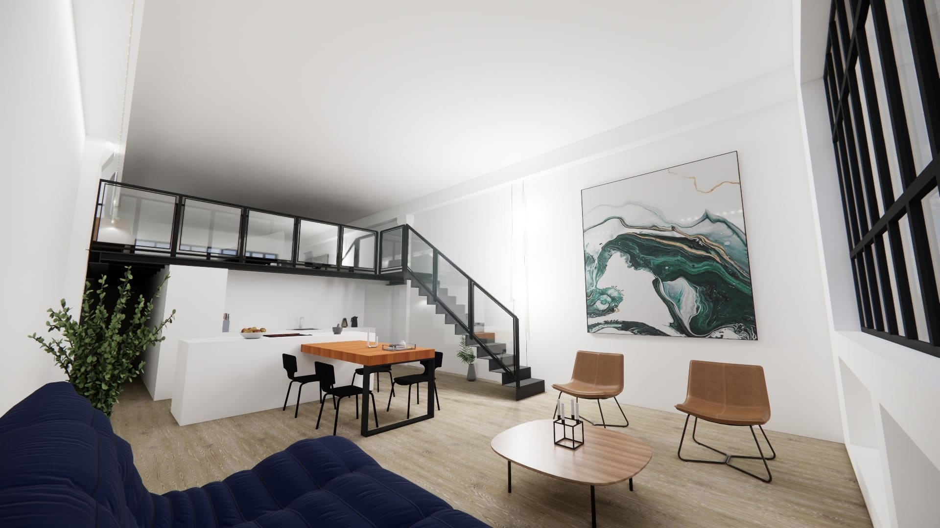 Rénovation d'un appartement de type Loft à Croix-Rousse