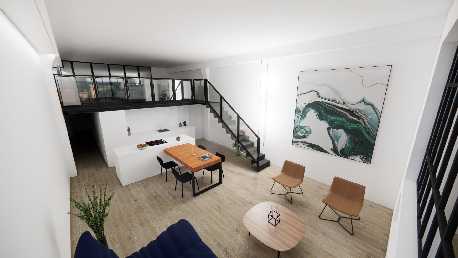 Rénovation d'un appartement de type Loft à Croix-Rousse