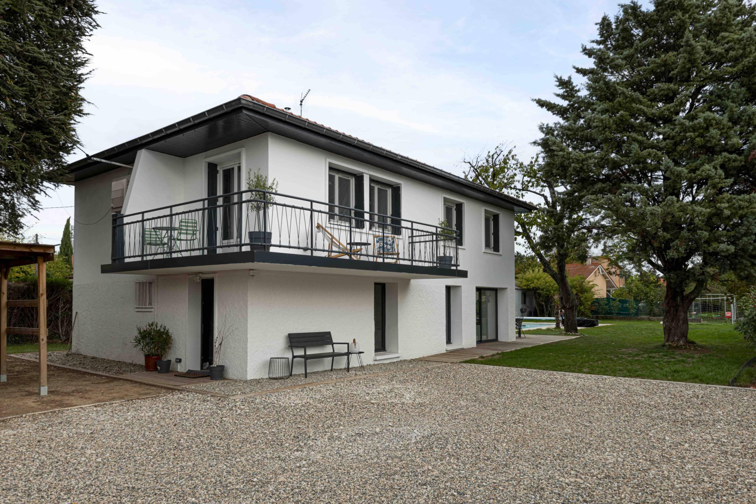 Rénovation d'une maison à Rillieux-la-Pape