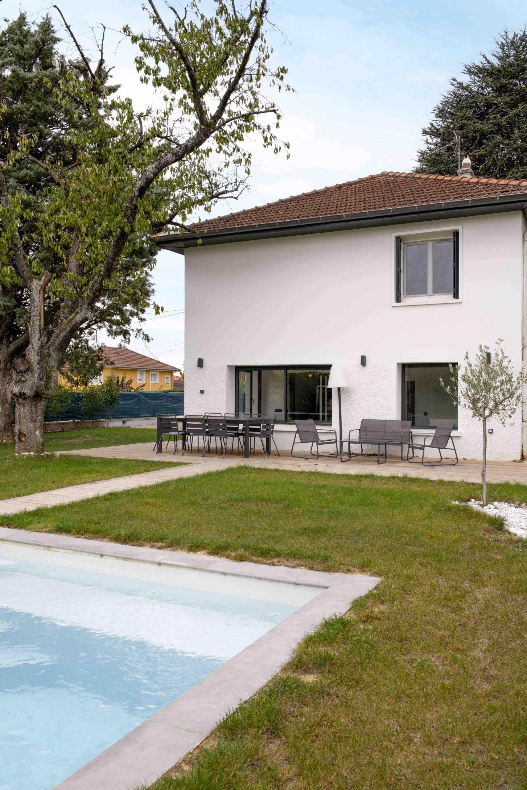 Rénovation d'une maison à Rillieux-la-Pape
