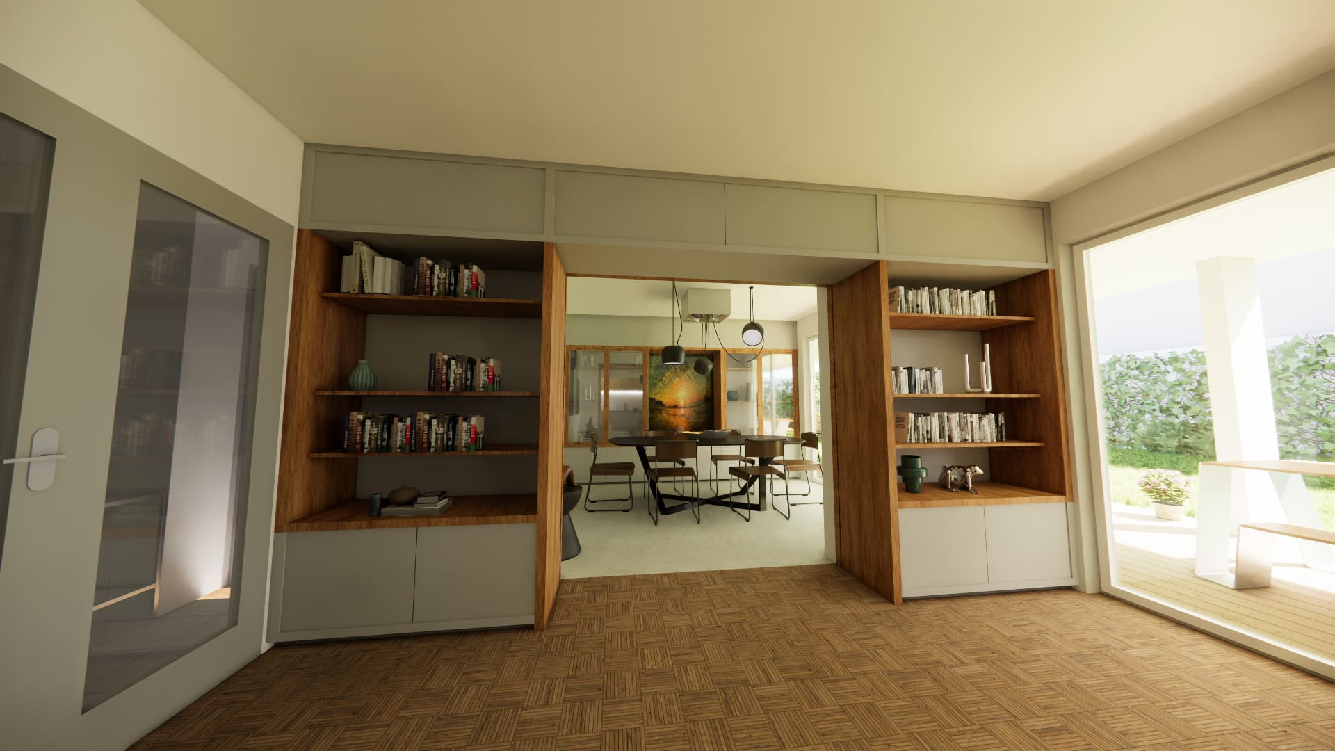 Rénovation d'un appartement et création de meubles sur-mesure