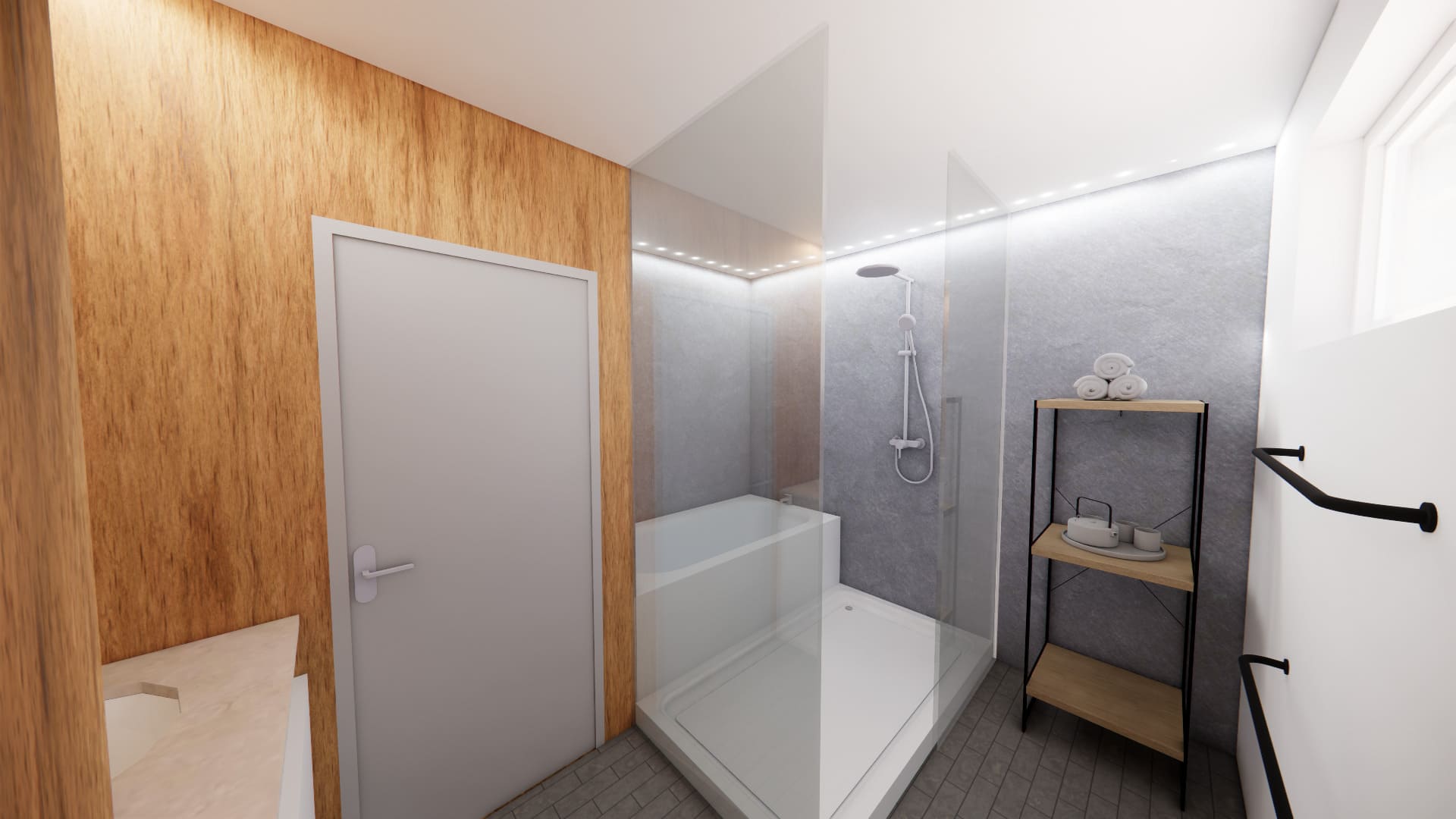 Rénovation d'un appartement et création de meubles sur-mesure