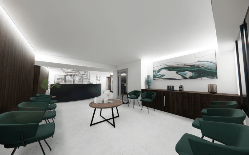 Rénovation et extension d'un cabinet dentaire à Lyon 6